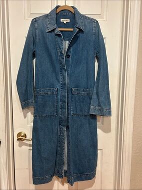 Madewell Rivet & Thread Classic Blue Denim Jacket